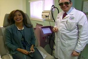 Dr. Rubinstein and Dancing with the Stars’ Carrie Ann Inaba on Extra! Tv