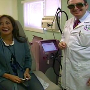 Dr. Rubinstein and Dancing with the Stars’ Carrie Ann Inaba on Extra! Tv Simi Valley, CA