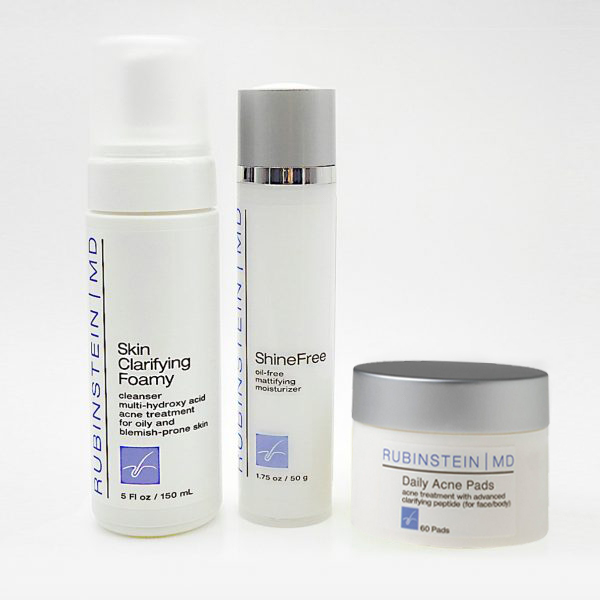 Oily Skin Acne Regimen